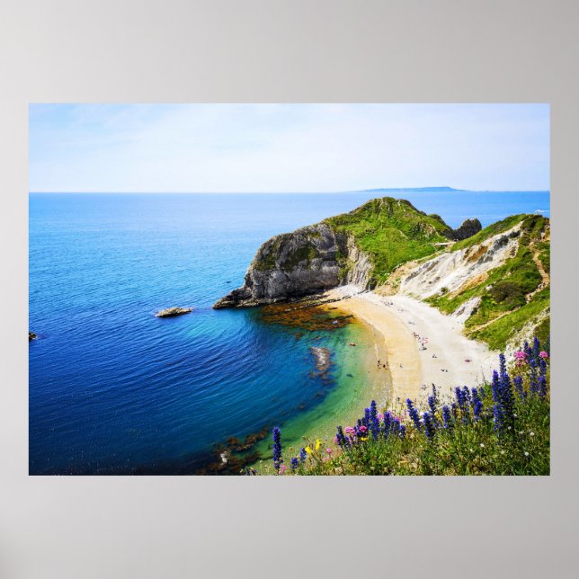 Durdle Door in Dorset Poster (Front)