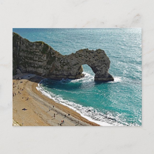 Durdle Door, Jurassic Coast, Dorset, England Postcard (Front)