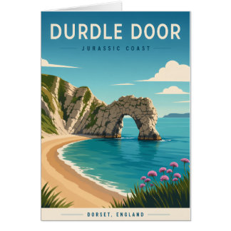 Durdle Door Jurassic Coast Greetings Card