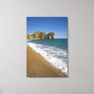 Durdle Door, Lulworth Cove, Jurassic Coast, 2 Canvas Print