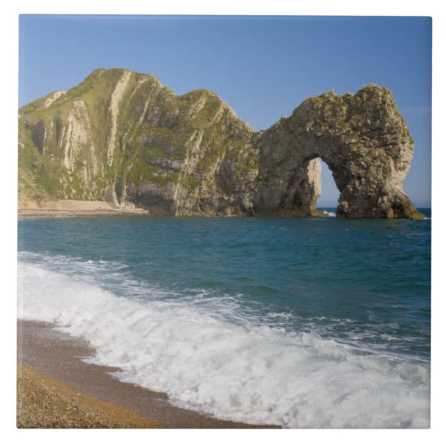 Durdle Door, Lulworth Cove, Jurassic Coast, Tile (Front)