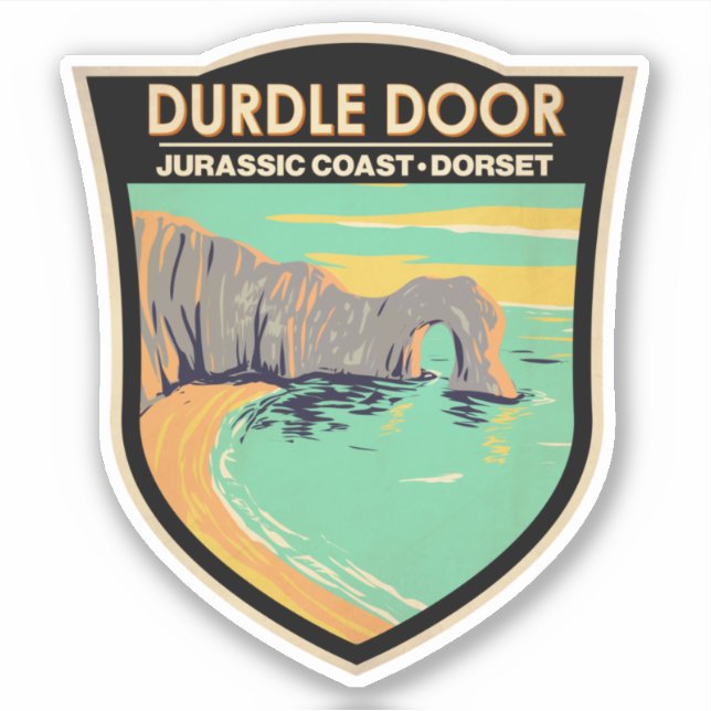 Durdle Door On Jurassic Coast In Dorset England (Front)