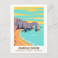 Durdle Door On Jurassic Coast In Dorset England