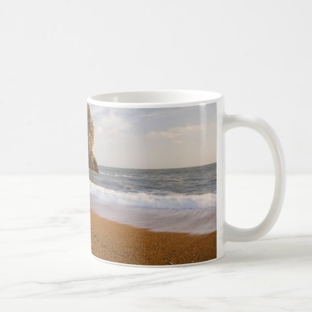 Durdle Door Rock Arch Dorset England Coffee Mug (Right)