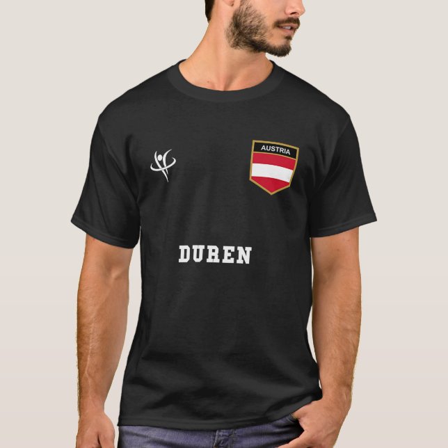 DUREN Austria Vintage Sports T-Shirt (Front)