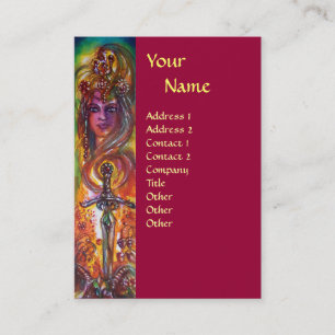 DURENDAL , ROMANTIC SWORD AND THE ANGEL BUSINESS CARD