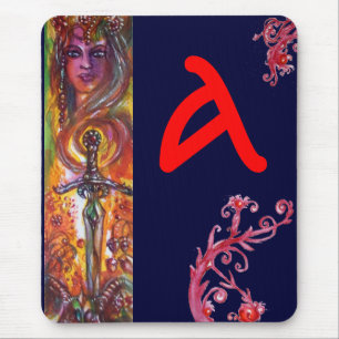 DURENDAL , ROMANTIC SWORD AND THE ANGEL MONOGRAM MOUSE MAT