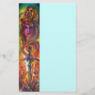 DURENDAL , ROMANTIC SWORD AND THE ANGEL STATIONERY