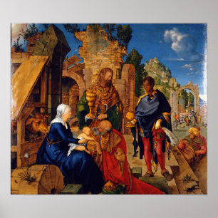 Dürer - Adoration of the Magi Poster
