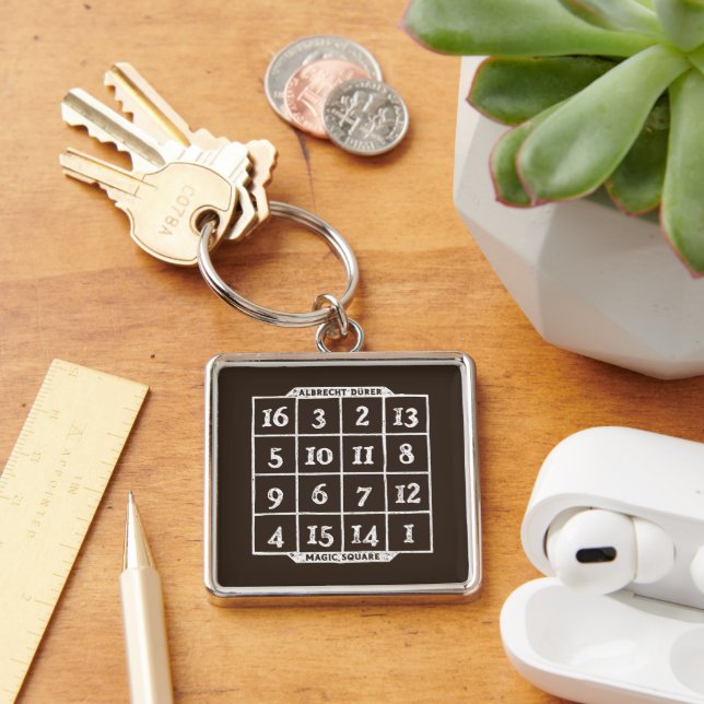 Durer Magic Square Math Nerd Key Ring (Desk)