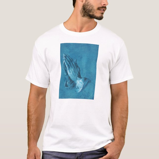 Durer Praying Hands T-shirt (Front)