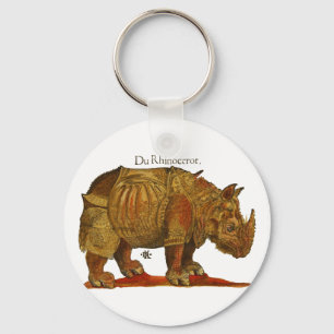 Durer's Rhino Key Ring