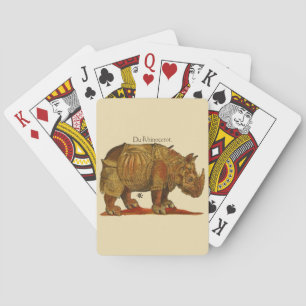 Durer's Rhinoceros Playing Cards