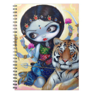 "Durga and the Tiger" Notebook
