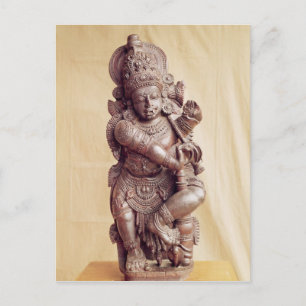 Durga, from Southern India Postcard