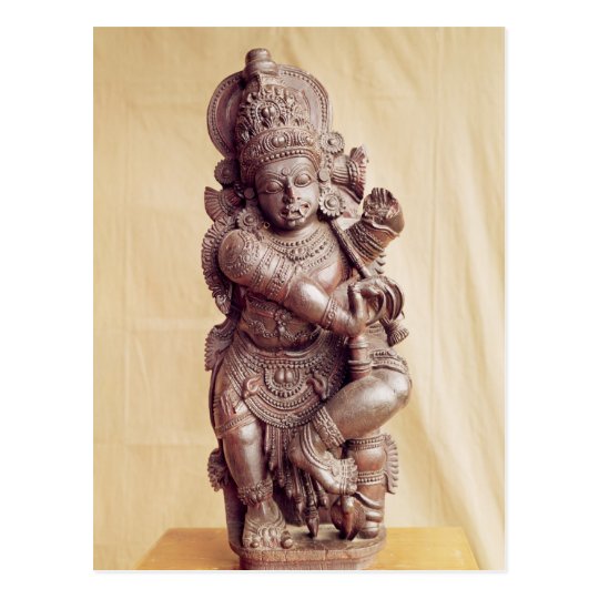 Durga, from Southern India Postcard