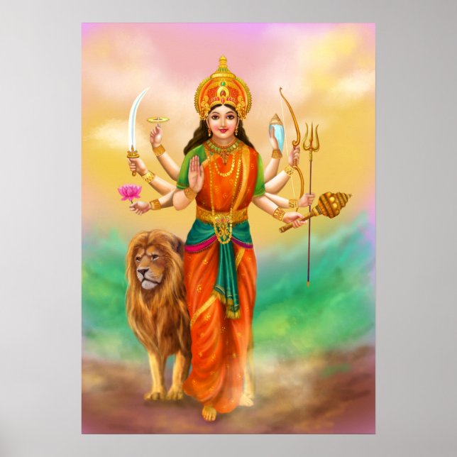Durga goddess poster (Front)