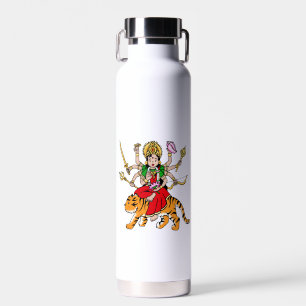 Durga Hindu Goddess Water Bottle
