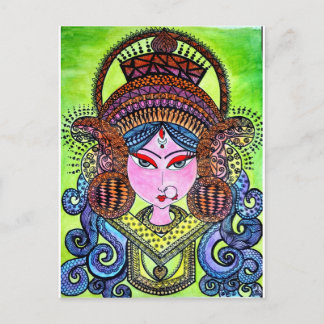 Durga Maa Postcard