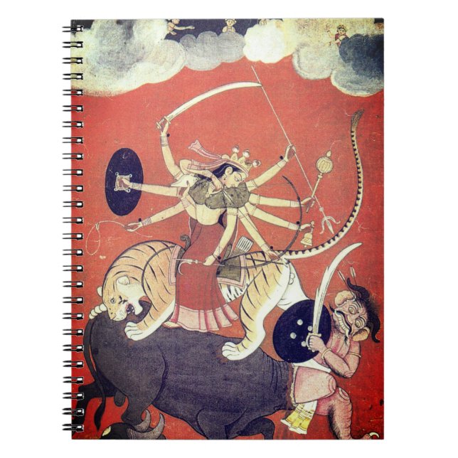 Durga - Mother Goddess Notebook (Front)