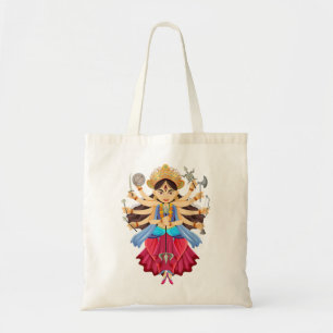 Durga puja Diwali festival Happy Navratri Goddess Tote Bag