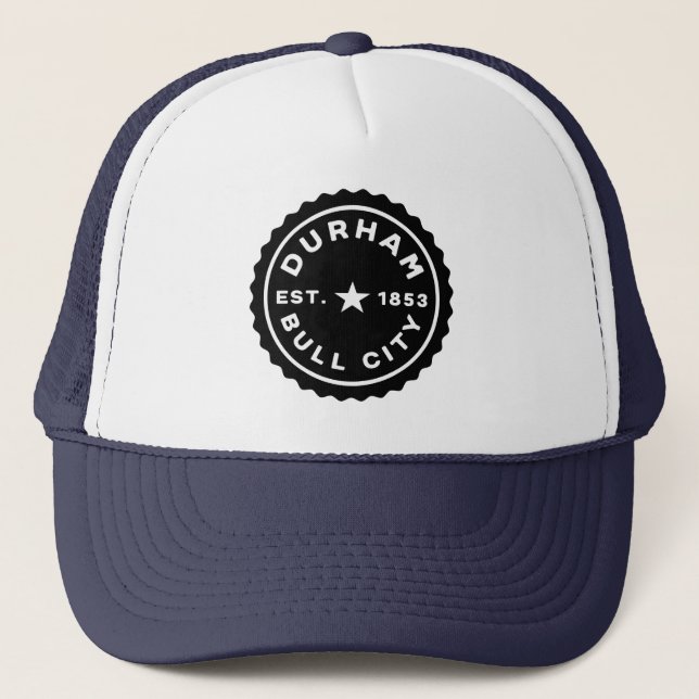 Durham Bull City Round Seal Hat (Front)