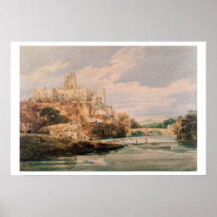Durham Castle and Cathedral (w/c) Poster