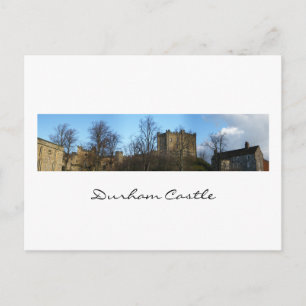 Durham Castle Panorama Postcard