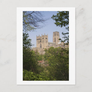 Durham Cathedral from River Bank Postcard