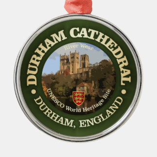 Durham Cathedral (rd) Metal Tree Decoration