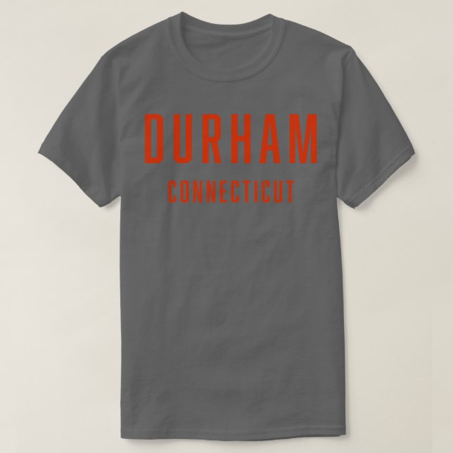 Durham Connecticut TShirt (Design Front)
