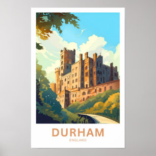 Durham England Travel Print