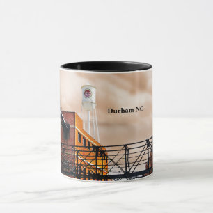 Durham North Carolina Lucky Strike Tower Photo Mug