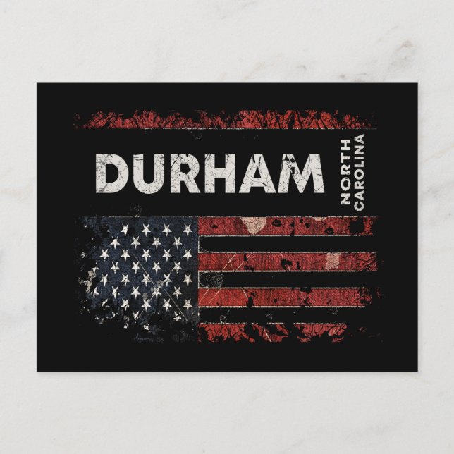 Durham North Carolina Postcard (Front)