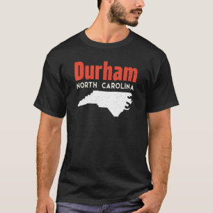 Durham North Carolina USA State America Travel T-Shirt