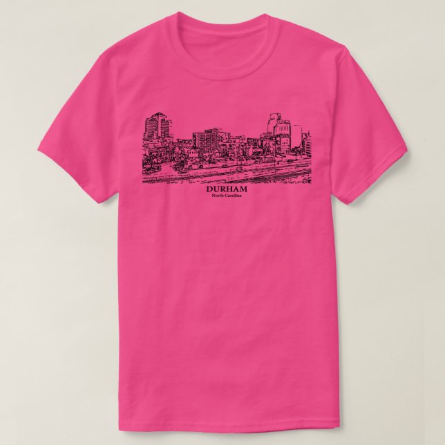 Durham North olina  1 T-Shirt (Design Front)