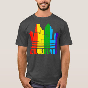 Durham Pride Durham LGBT Gift LGBTQ Supporter Tee