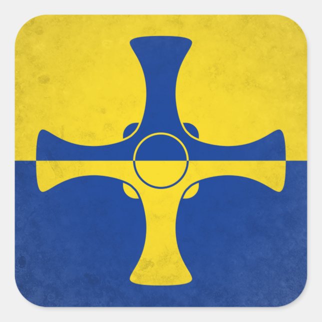 Durham Square Sticker (Front)