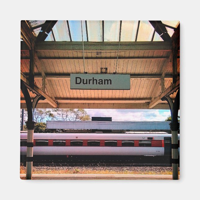 Durham station magnet (Front)