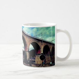 Durham train bridge coffee mug