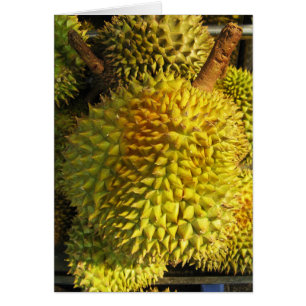 Durian Fruit Card