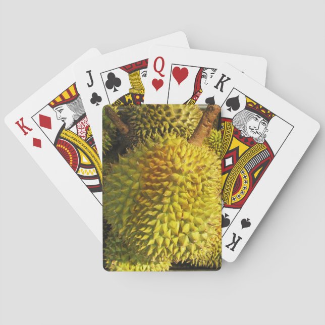 Durian Fruit Playing Cards (Back)