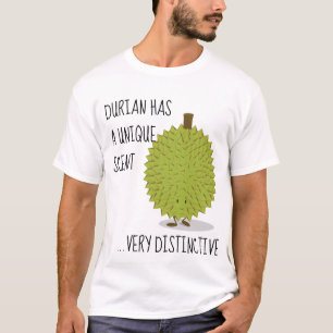 Durian has a unique scent Cartoon Character T-Shirt