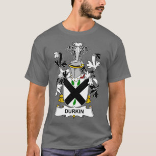 Durkin Coat of Arms Family Crest  T-Shirt