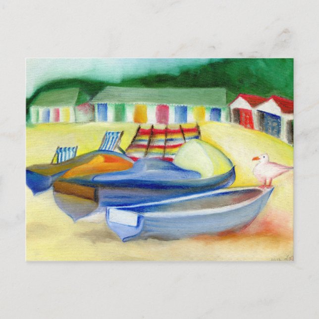 Durley Chine Seagull 2012 Postcard (Front)