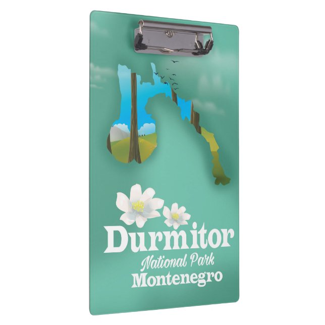 Durmitor national park, Montenegro map Clipboard (Right)