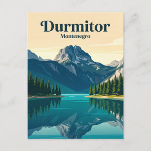 Durmitor National Park Montenegro Postcard