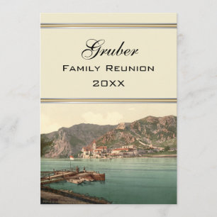 Dürnstein, Austria Family Reunion Invitation