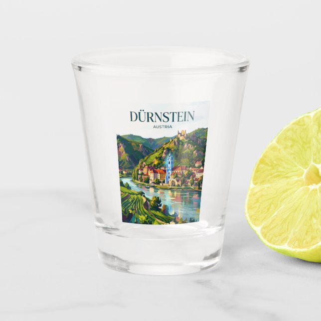 Dürnstein Austria Shot Glass (Front)