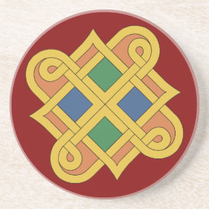 Durrow Knotwork 2016 Coaster